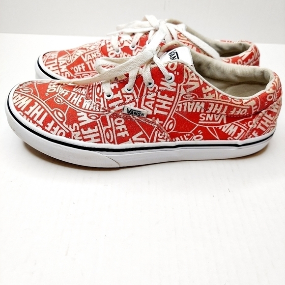 Vans Low Top Graphic Skate Shoe Sz 7.5 / 8 - Picture 10 of 16